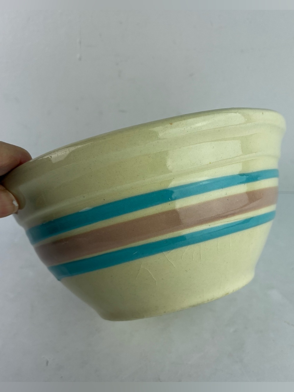 McCoy Pottery Vintage Oven Bake Pottery Small Mixing Bowl